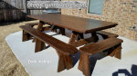 4ft6ft7ft8ft12ft picnic table different sizes