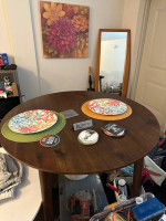 Walnut High top table
