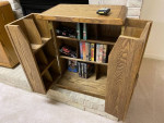 Wood Cabinet, Foldable Bed Tray Table, Cushion