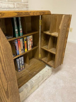 Wood Cabinet, Foldable Bed Tray Table, Cushion