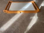 Wood Cabinet, Foldable Bed Tray Table, Cushion