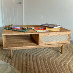 *Like New* Rattan Coffee Table + 5yr Warranty