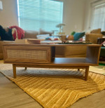 *Like New* Rattan Coffee Table + 5yr Warranty