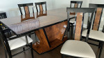 DINING ROOM TABLE and CHAIRS