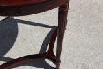 Bombay present shaped couch hallway table
