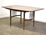 Mid Century Modern Walnut Dining Table