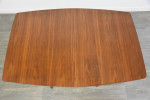 Mid Century Modern Walnut Dining Table