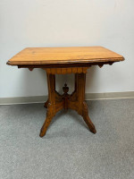 Eastlake Parlor Table Solid Wood
