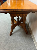 Eastlake Parlor Table Solid Wood