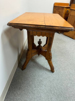 Eastlake Parlor Table Solid Wood