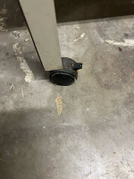 Table/ work bench with wheels