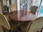 Table and 6 chairs - contemporary high quality construction