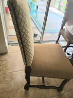 Table and 6 chairs - contemporary high quality construction