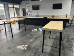 Wooden Custom Bar Long Table