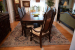 Tommy Bahamma Rumba del Sol Dining Room Table, Chairs, Buffet & Mirror