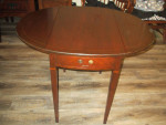 MCM Henkel Style Drop Side Oval Table
