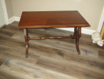 Small harp inspired Antique Coffee Table
