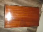 Small harp inspired Antique Coffee Table