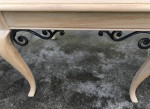 THOMASVILLE matching coffee table w/ glass insert and end table