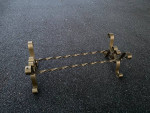 Wrought Iron Forged Iron Scroll Coffee Table Base or Bench Base
