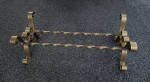 Wrought Iron Forged Iron Scroll Coffee Table Base or Bench Base