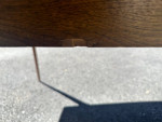 MCM Walnut Dining Table with Leaf Extension