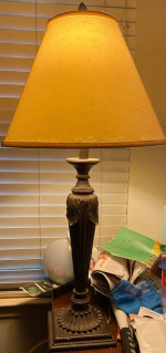 Pair of side table lamps