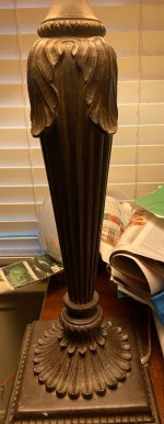 Pair of side table lamps