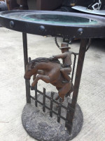 Bronco Buster Coffee Table