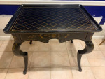 Black Painted Tea Table by Ardley Hall