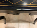 Black Painted Tea Table by Ardley Hall