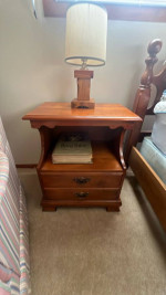 Early American besside table