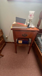 Early American besside table