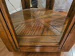 Octagonal END TABLE / NIGHTSTAND - OAK - $40
