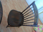 Hitchcock Breakfast Table, 2 arm chairs & 4 other chairs