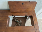Antique Sewing Machine Table
