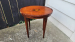 Table / Baker furniture Marquetry Inlaid
