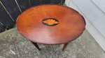 Table / Baker furniture Marquetry Inlaid