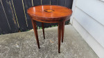 Table / Baker furniture Marquetry Inlaid