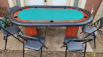 Poker table / Chairs