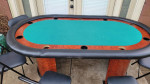 Poker table / Chairs