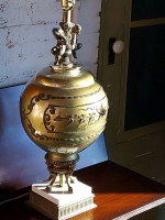 Mid Century 1960’s cherub table lamp