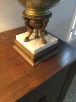 Mid Century 1960’s cherub table lamp
