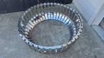 Coffee table/ Modrest Cage / Stainless steel