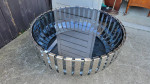 Coffee table/ Modrest Cage / Stainless steel