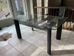 Glass Dining Table and Chairs