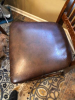 Frat House Round Breakfast Nook Table with 5 chairs