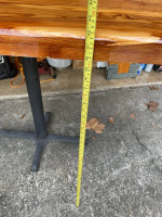 Wooden High top Table
