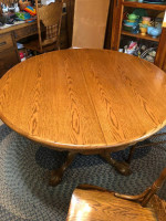 48” Round Table with 4 Chairs