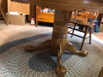 48” Round Table with 4 Chairs